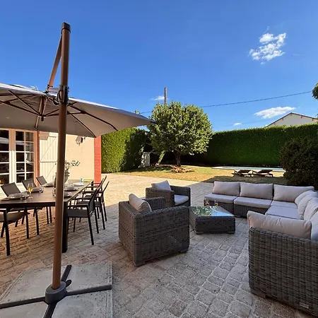 Les Sablons Avec Piscine Au Coeur Des Vignes Apartman *